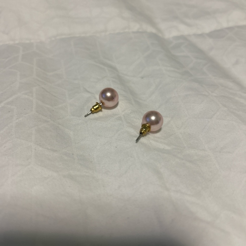 Pearl Stud Earrings